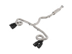 aFe Takeda 3 IN to 2-1/2 IN 304 Stainless Steel Cat-Back Exhaust System w/ Black Tip - Subaru WRX 2022-2026