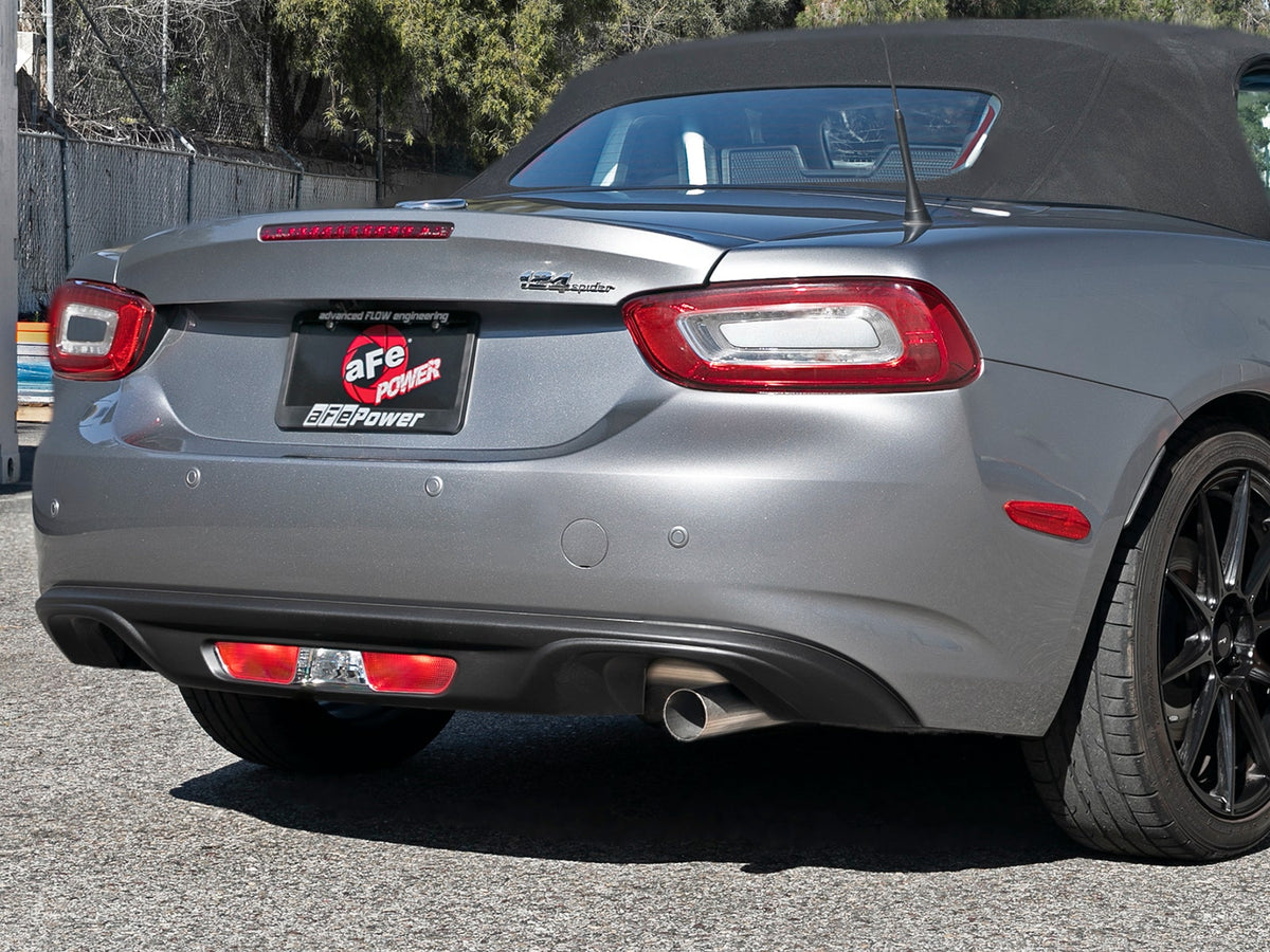 aFe MACH Force-Xp 2-1/2 IN 304 Stainless Steel Axle-Back Exhaust System - FIAT 124 Spider 2017-2020