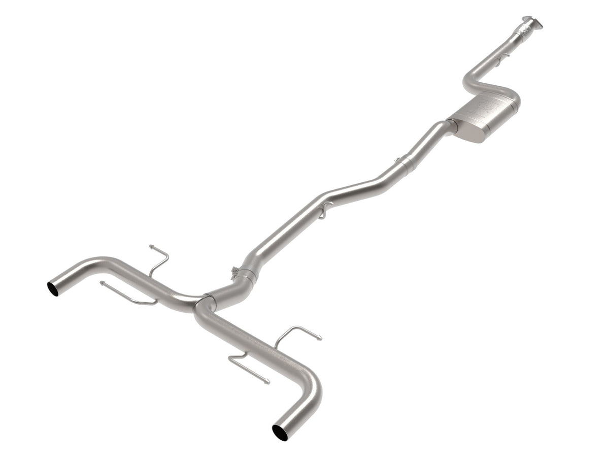aFe MACH Force-Xp 3 IN to 2-1/2 IN 304 Stainless Steel Cat-Back Exhaust System - Alfa Romeo Giulia 2017-2026