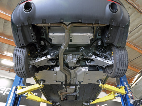 aFe MACH Force-Xp 3 IN to 2-1/2 IN 304 Stainless Steel Cat-Back Exhaust System - Alfa Romeo Giulia 2017-2026