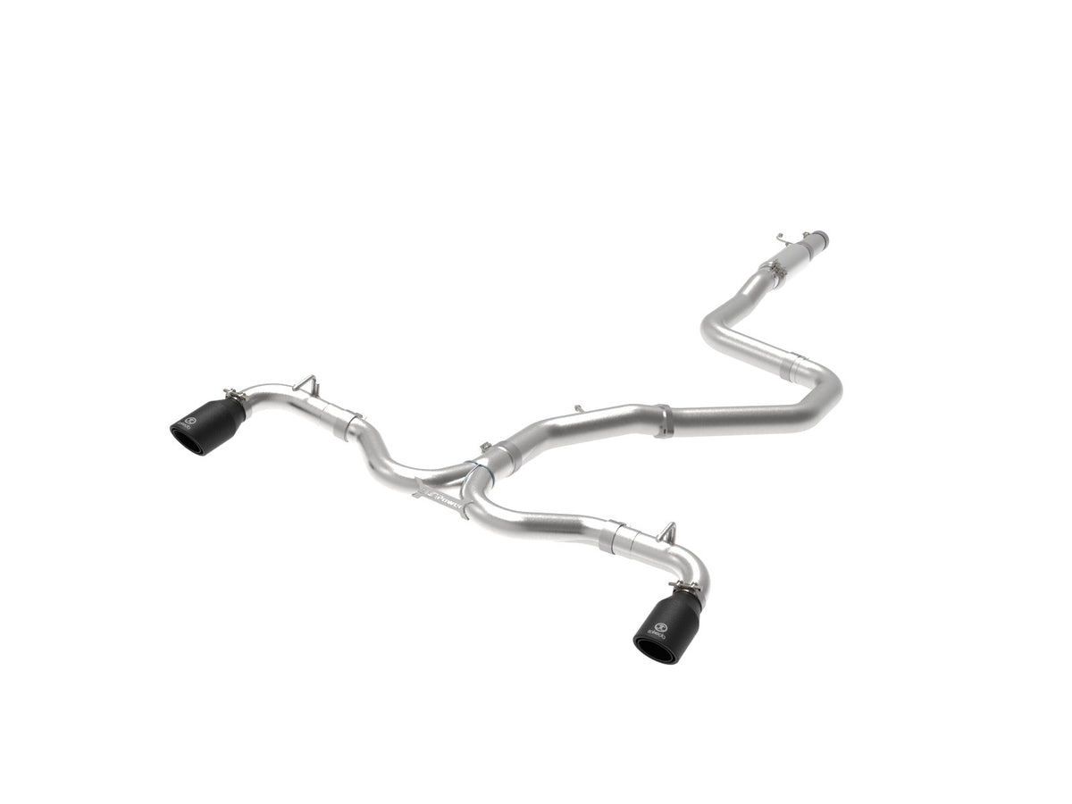 aFe Takeda 3 IN to 2-1/2 IN 304 Stainless Steel Cat-Back Exhaust - Hyundai Elantra GT 2018-2020