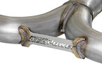 aFe Takeda 3 IN to 2-1/2 IN 304 Stainless Steel Cat-Back Exhaust - Hyundai Elantra GT 2018-2020