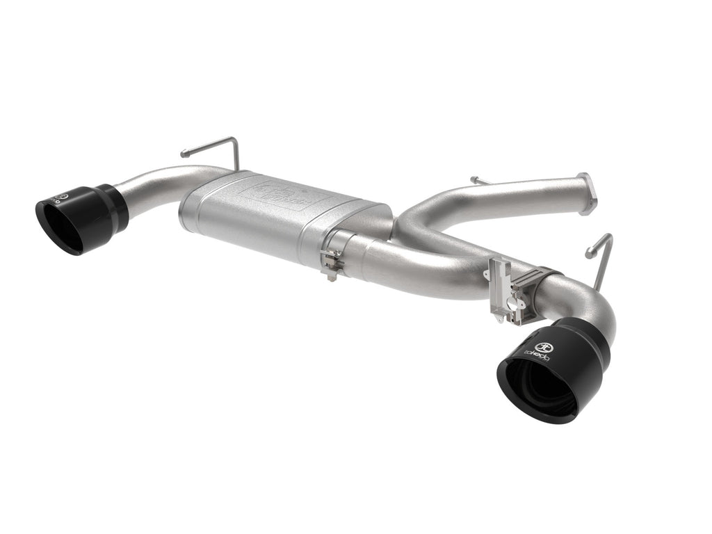 aFe Takeda 3 IN 304 Stainless Steel Axle-Back Exhaust System w/ Black Tip - Hyundai Veloster N 2019-2020