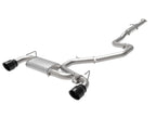 aFe Takeda 3 IN 304 Stainless Steel Cat-Back Exhaust System w/ Black Tip - Hyundai Veloster N 2019-2020