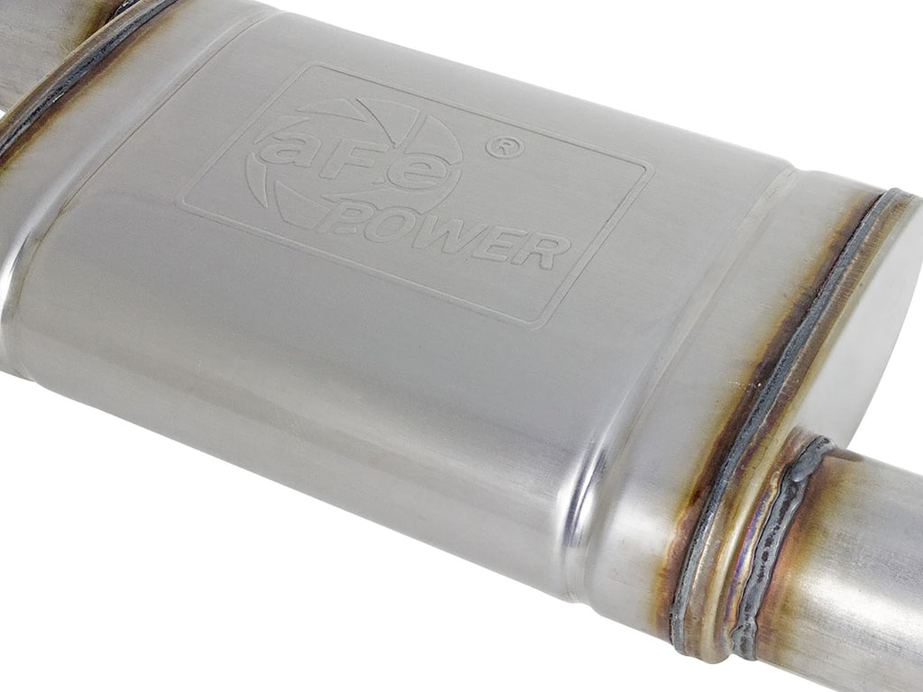 aFe Takeda 3 IN 304 Stainless Steel Cat-Back Exhaust System w/ Black Tip - Hyundai Veloster N 2019-2020