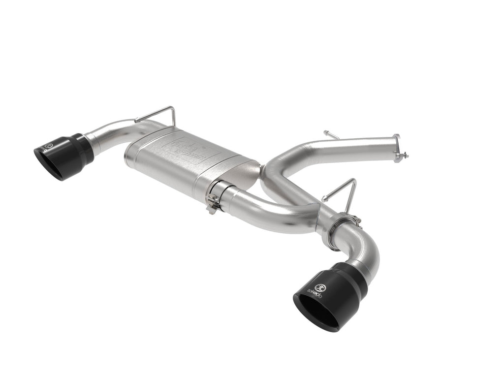 aFe Takeda-ST 3 IN 304 Stainless Steel Axle-Back Exhaust System - Hyundai Veloster N 2019-2020