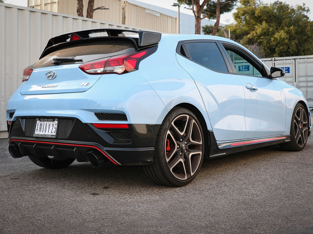 aFe Takeda-ST 3 IN 304 Stainless Steel Axle-Back Exhaust System - Hyundai Veloster N 2019-2020