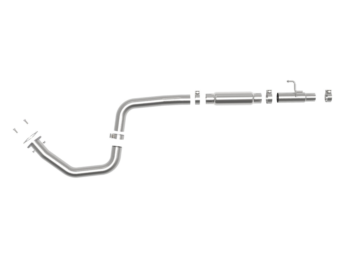 aFe Takeda 3 IN 304 Stainless Steel Mid-Pipe - Hyundai Veloster 2019-2021