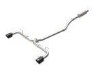 aFe Takeda 2-1/2 IN 304 Stainless Steel Cat-Back Exhaust System w/ Black Tip - Mazda 3 Hatchback 2014-2018