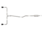 aFe Takeda 2-1/2 IN 304 Stainless Steel Cat-Back Exhaust System w/ Black Tip - Mazda 3 Hatchback 2014-2018