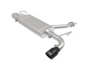 aFe Takeda 2-1/2 IN 304 Stainless Steel Axle-Back Exhaust System w/ Black Tip - Hyundai Kona 2018-2023