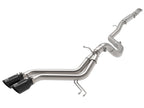 aFe Takeda 2-1/2 IN to 3 IN 304 Stainless Steel Cat-Back Exhaust System w/ Black Tip - Hyundai Veloster 2013-2017