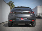 aFe Takeda 2-1/2 IN 304 Stainless Steel Axle-Back Exhaust System w/ Black Tip - Mazda 3 Hatchback 2019-2026
