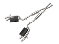 aFe Gemini XV 2-1/2 IN 304 Stainless Steel Cat-Back Exhaust System w/ Cut-Out - Kia Stinger 2018-2021