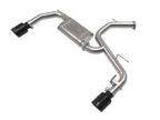 aFe Takeda 3 IN 304 Stainless Steel Axle-Back Exhaust System w/ Black Tip - Hyundai Elantra N 2022-2026