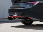 aFe Takeda 3 IN 304 Stainless Steel Cat-Back Exhaust System w/ Black Tip - Hyundai Elantra N 2022-2026