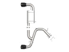aFe Takeda 3 IN 304 Stainless Steel Axle-Back Exhaust System w/ Black Tip - Hyundai Veloster N 2021-2022