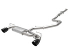 aFe Takeda 3 IN 304 Stainless Steel Cat-Back Exhaust System w/ Black Tip - Hyundai Veloster N 2021-2022