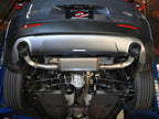 aFe Takeda 2-1/2 IN 304 Stainless Steel Axle-Back Exhaust System w/ Black Tip - Mazda CX-50 2023-2026