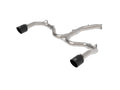 aFe Takeda 3 IN to 2-1/2 IN 304 Stainless Steel Axle-Back Exhaust Black Tip - Kia Forte GT 2020-2021