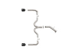 aFe Takeda 3 IN to 2-1/2 IN 304 Stainless Steel Axle-Back Exhaust Black Tip - Kia Forte GT 2020-2021