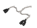 aFe Takeda 3 IN to 2-1/2 IN 304 Stainless Steel Axle-Back Exhaust w/ Black Tips - Kia Forte GT 2022-2024