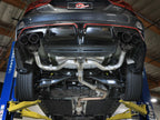 aFe Takeda 3 IN to 2-1/2 IN 304 Stainless Steel Axle-Back Exhaust w/ Black Tips - Kia Forte GT 2022-2024