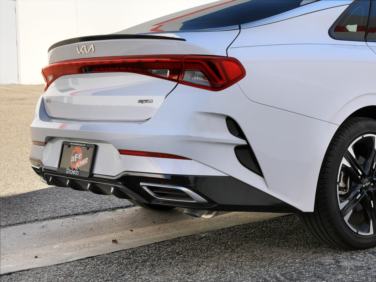 aFe Takeda 2-1/2 IN 304 Stainless Steel Cat-Back Exhaust System - Kia K5 2021-2024