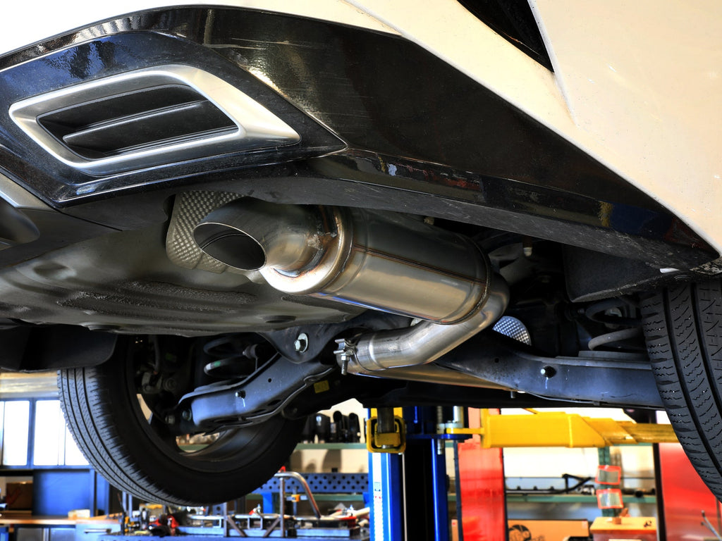 aFe Takeda 2-1/2 IN 304 Stainless Steel Cat-Back Exhaust System - Kia K5 2021-2024