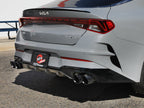 aFe Takeda 3 IN to 2-1/2 IN 304 Stainless Steel Axle-Back Exhaust System w/ Black Tip - Kia K5 GT 2021-2024