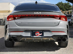 aFe Takeda 3 IN to 2-1/2 IN 304 Stainless Steel Axle-Back Exhaust System w/ Black Tip - Kia K5 GT 2021-2024