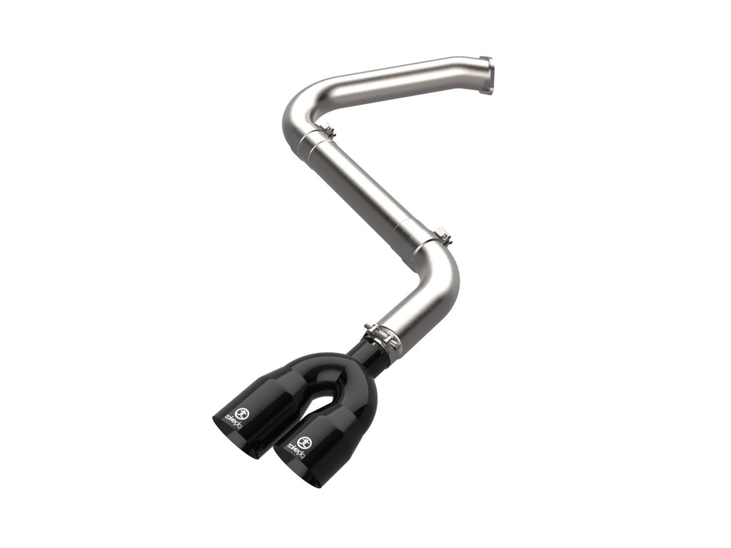 aFe Takeda 3 IN 304 Stainless Steel Axle-Back Exhaust System w/ Black Tip - Hyundai Elantra N Line 2021-2026