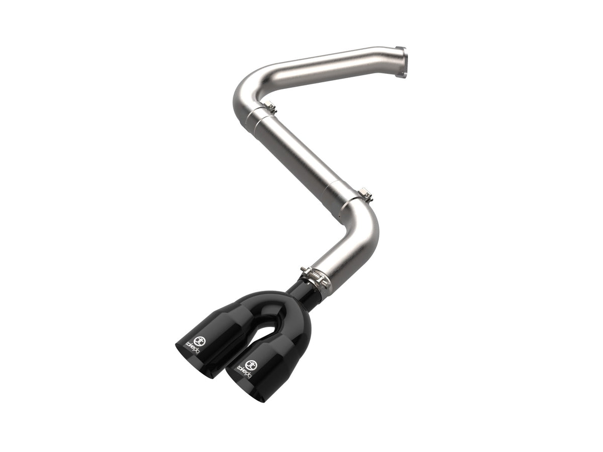 aFe Takeda 3 IN 304 Stainless Steel Axle-Back Exhaust System w/ Black Tip - Hyundai Elantra N Line 2021-2026