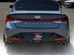 aFe Takeda 3 IN 304 Stainless Steel Axle-Back Exhaust System w/ Black Tip - Hyundai Elantra N Line 2021-2026