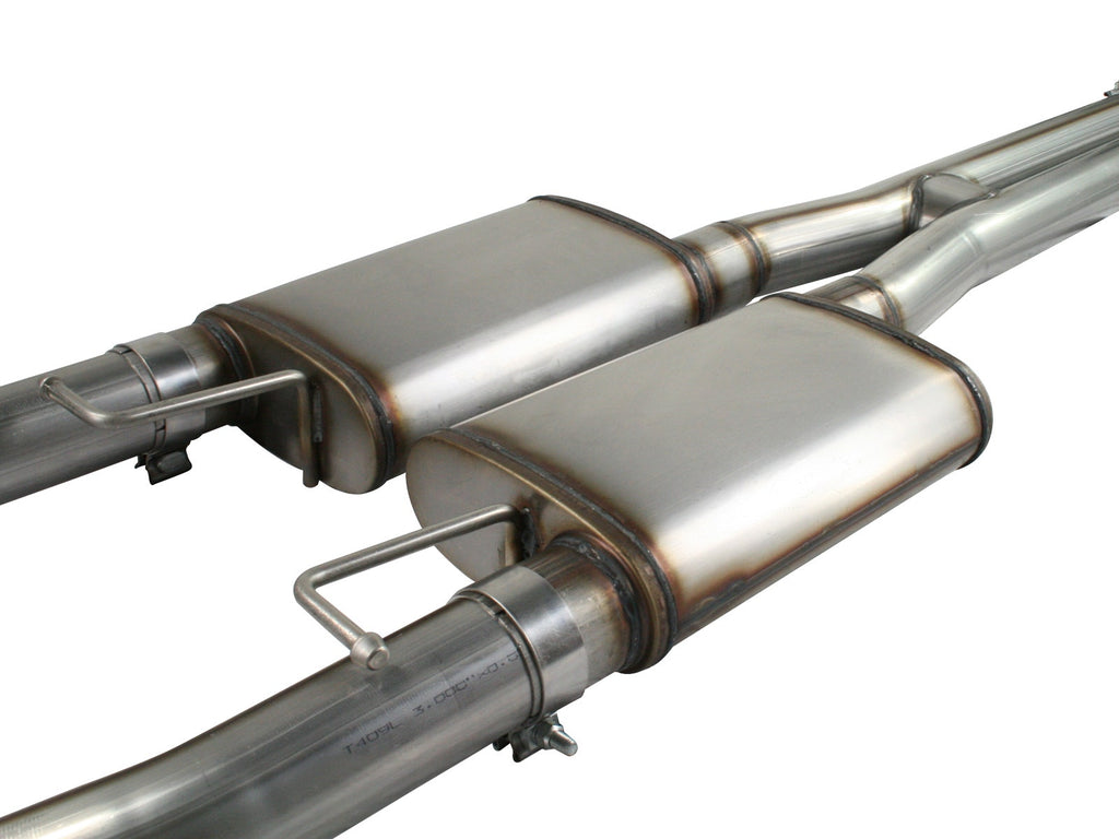 aFe MACH Force-Xp 3 IN 409 Stainless Steel Cat-Back Exhaust System - Dodge Challenger R/T 2009-2014