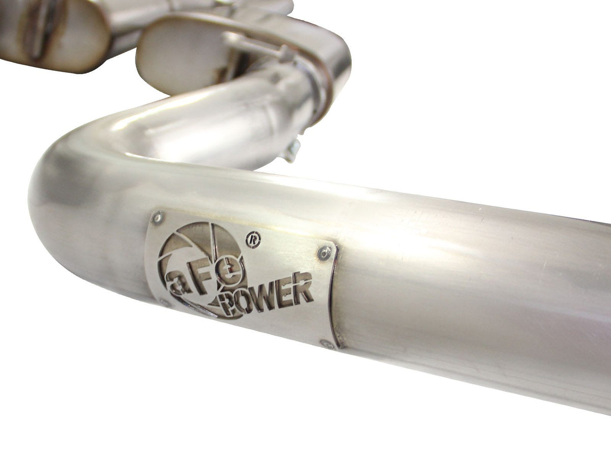 aFe MACH Force-Xp 3 IN 409 Stainless Steel Cat-Back Exhaust System - Dodge Challenger SRT-8 2008-2014
