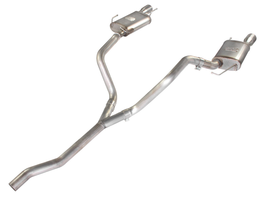 aFe MACH Force-Xp 2-1/2 IN 409 Stainless Steel Cat-Back Exhaust System - Ford Mustang 2005-2009