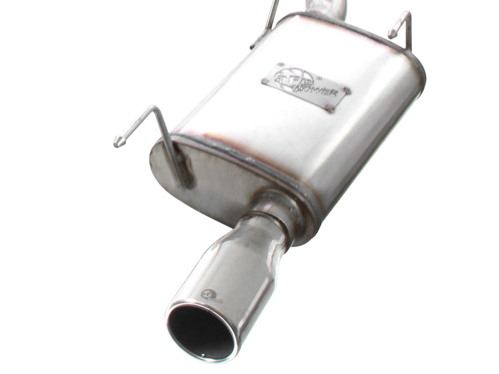 aFe MACH Force-Xp 2-1/2 IN 409 Stainless Steel Cat-Back Exhaust System - Ford Mustang 2005-2009