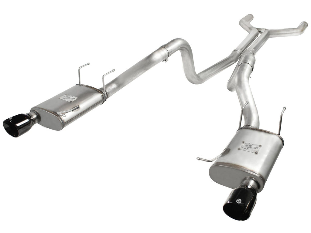 aFe MACH Force-Xp 3 IN 409 Stainless Steel Cat-Back Exhaust System - Ford Mustang GT 2011-2014