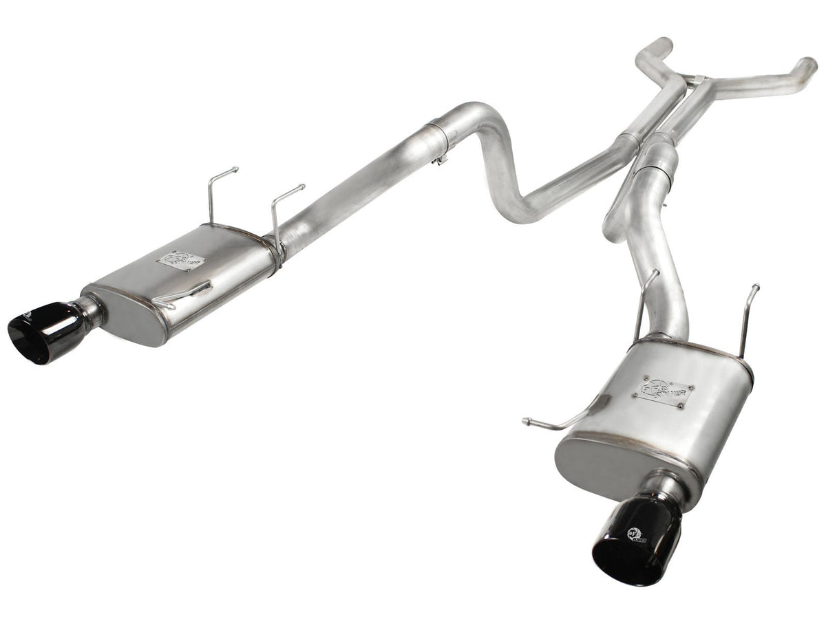 aFe MACH Force-Xp 3 IN 409 Stainless Steel Cat-Back Exhaust System - Ford Mustang GT 2011-2014