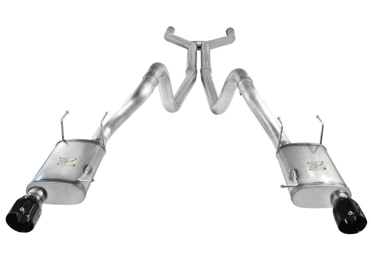 aFe MACH Force-Xp 3 IN 409 Stainless Steel Cat-Back Exhaust System - Ford Mustang GT 2011-2014