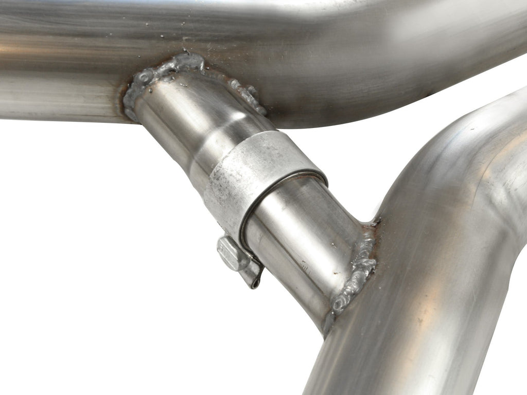 aFe MACH Force-Xp 3 IN 409 Stainless Steel Cat-Back Exhaust System - Ford Mustang GT 2011-2014