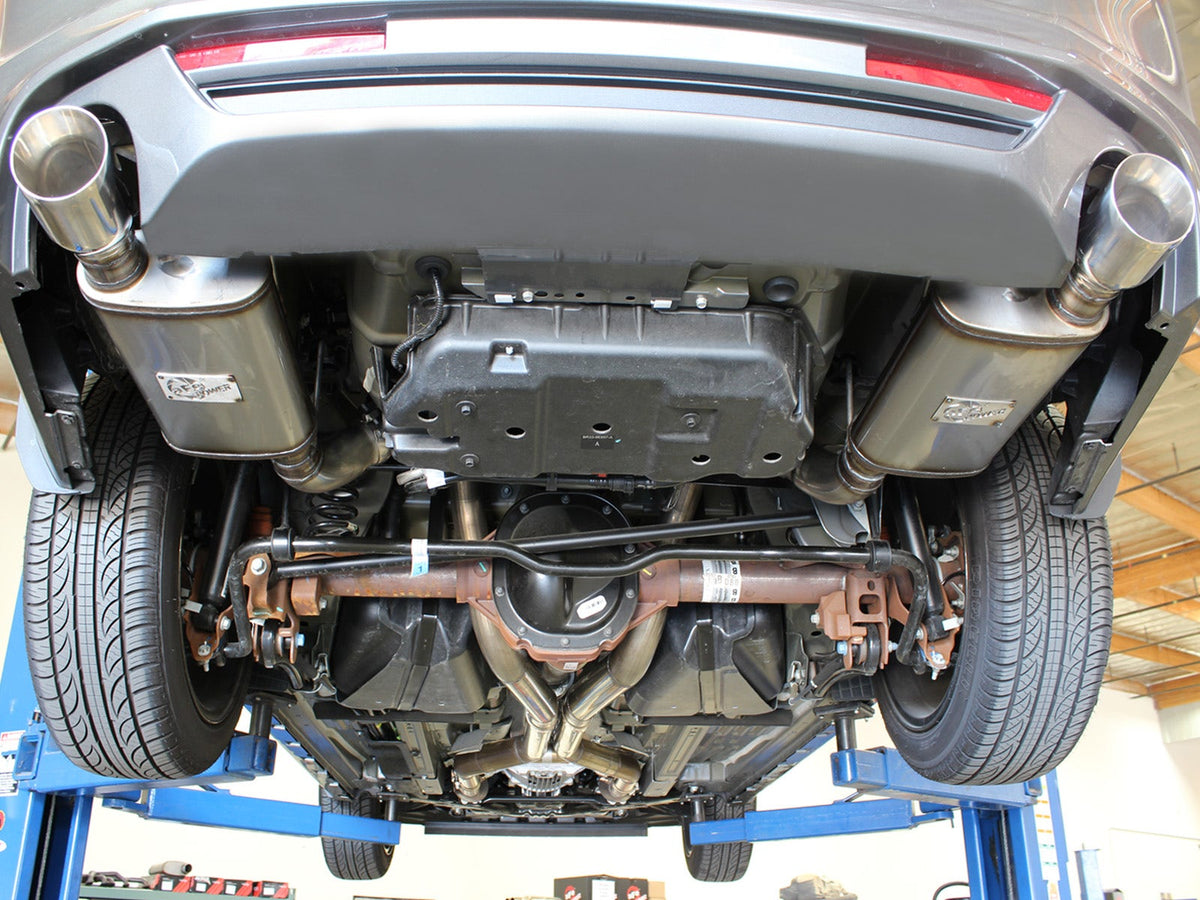 aFe MACH Force-Xp 3 IN 409 Stainless Steel Cat-Back Exhaust System - Ford Mustang GT 2011-2014