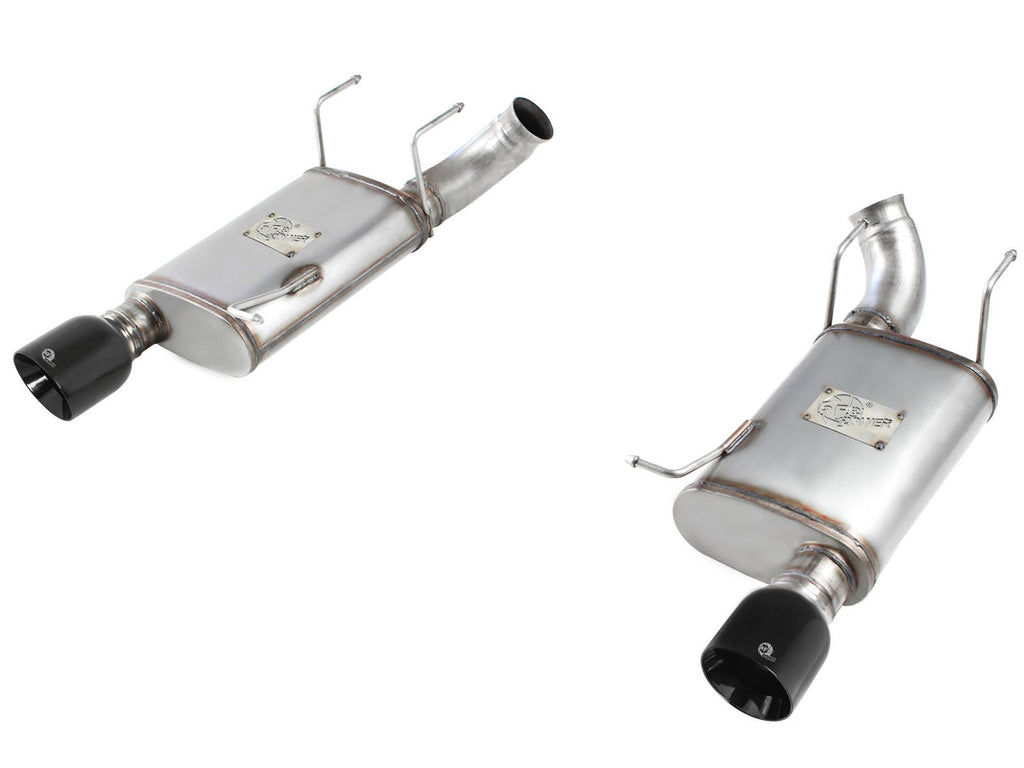 aFe MACH Force-Xp 3 IN 409 Stainless Steel Axle-Back Exhaust System - Ford Mustang GT 2011-2014