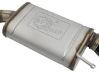 aFe MACH Force-Xp 2-1/2 IN 409 Stainless Steel Axle-Back Exhaust System - Ford Mustang 2015-2023