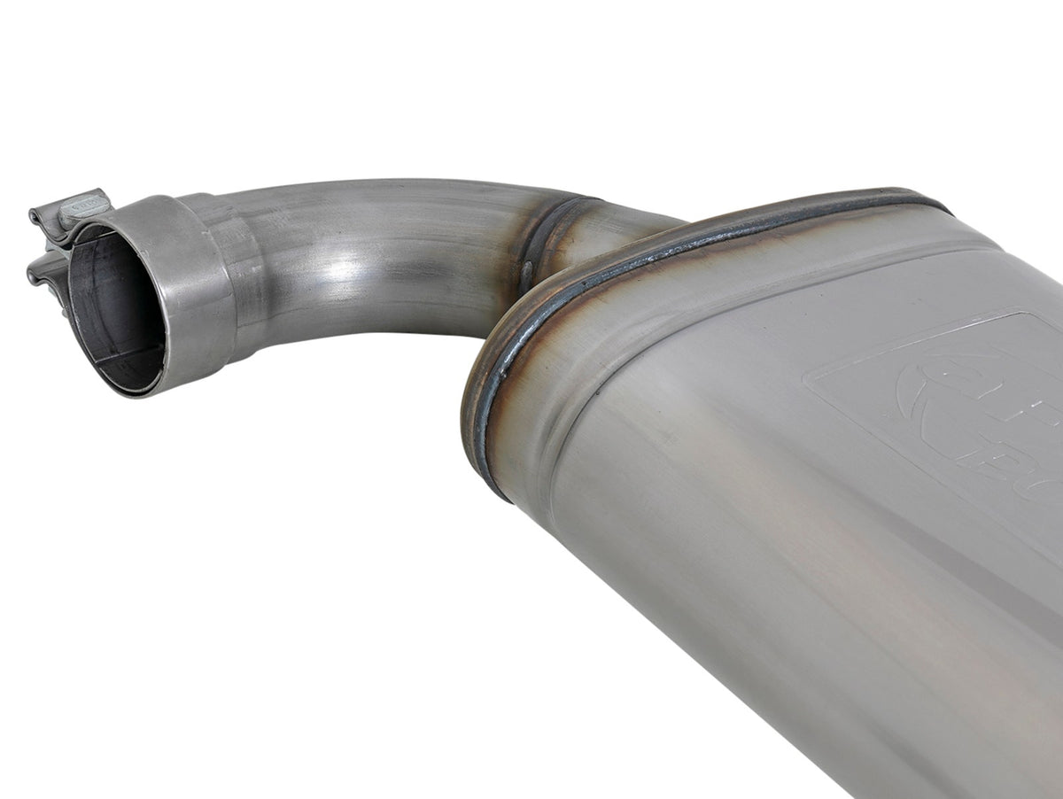 aFe MACH Force-Xp 2-1/2 IN 409 Stainless Steel Axle-Back Exhaust System - Ford Mustang GT 2015-2017