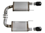 aFe MACH Force-Xp 2-1/2 IN 409 Stainless Steel Axle-Back Exhaust System - Ford Mustang GT 2015-2017