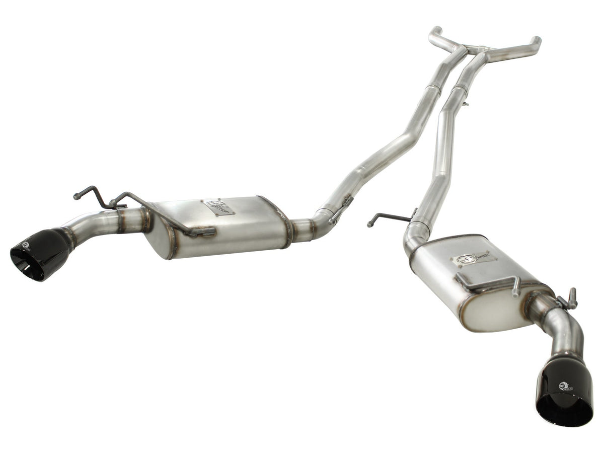 aFe MACH Force-Xp 2-1/2 IN 409 Stainless Steel Cat-Back Exhaust System - Chevrolet Camaro 2010-2013