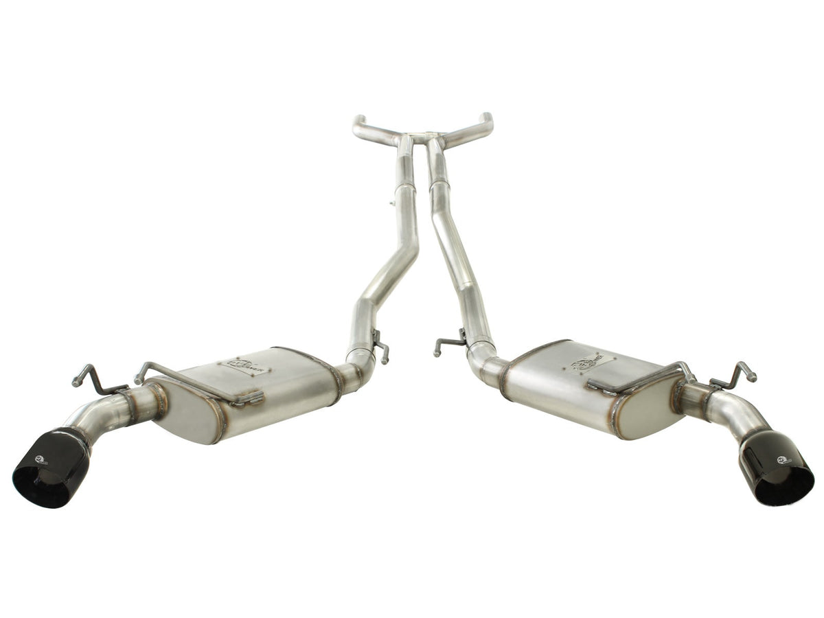 aFe MACH Force-Xp 2-1/2 IN 409 Stainless Steel Cat-Back Exhaust System - Chevrolet Camaro 2010-2013