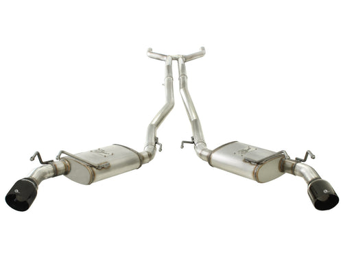 aFe MACH Force-Xp 2-1/2 IN 409 Stainless Steel Cat-Back Exhaust System - Chevrolet Camaro 2010-2013